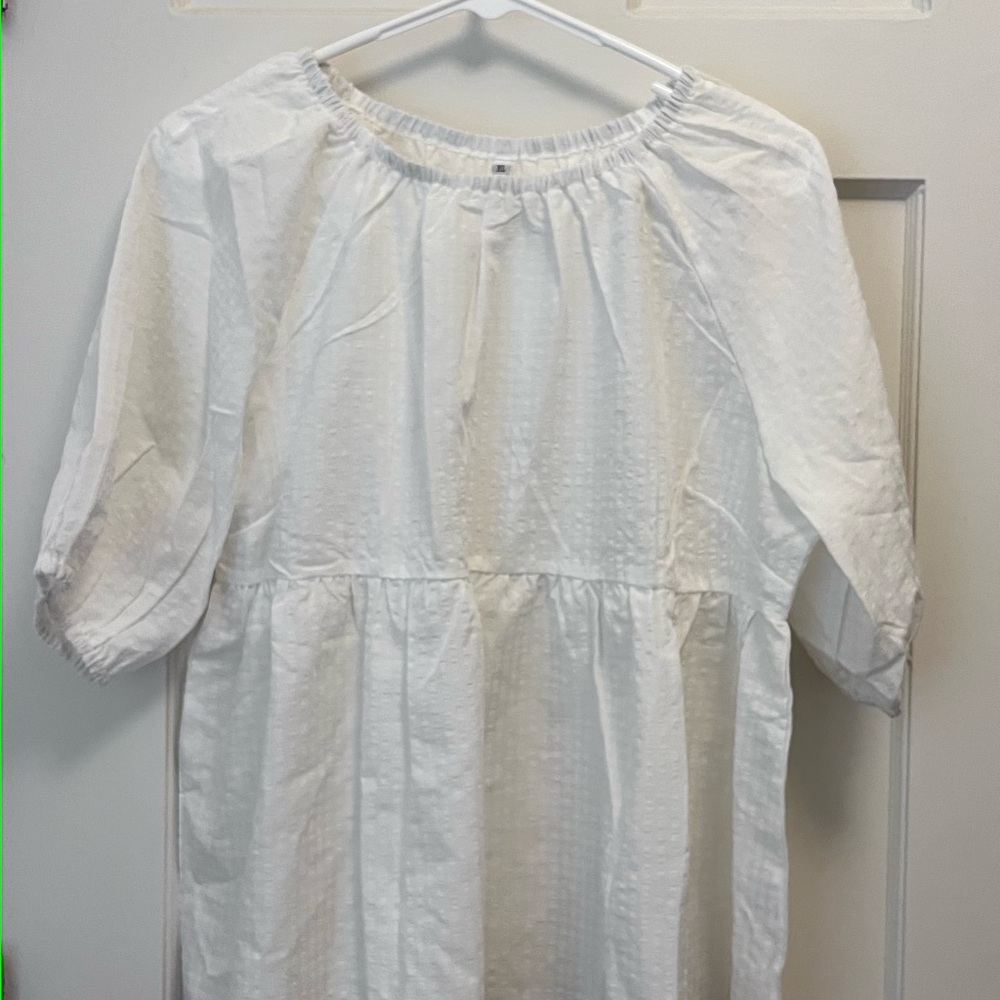 Elegant White Women's Top